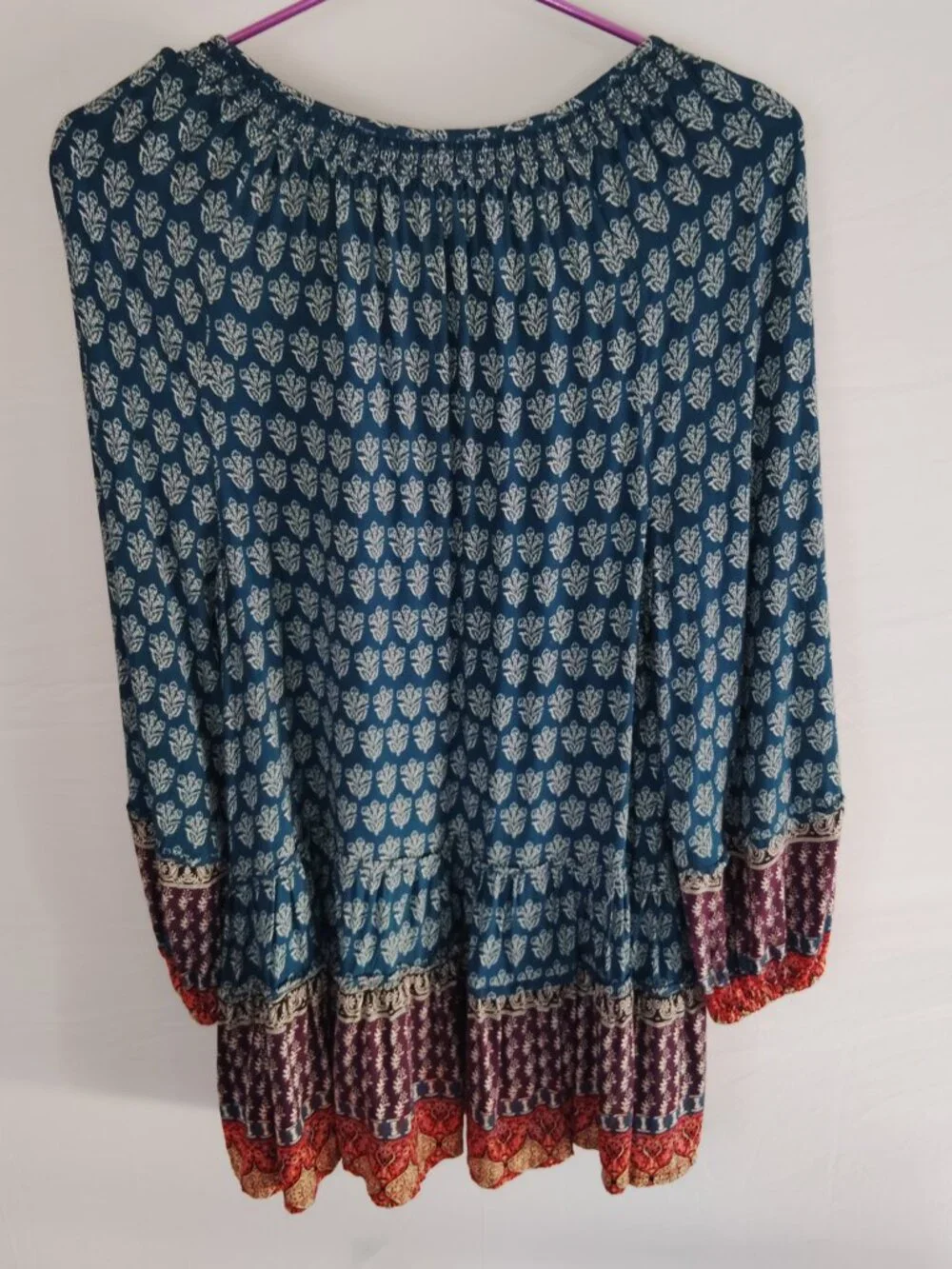 Beach Lunch Lounge Tunic/Cover-up BOHO M - Picture 2 of 6